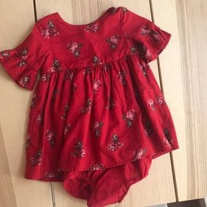 Baby Gap two-piece rose dress - size 12-18 months